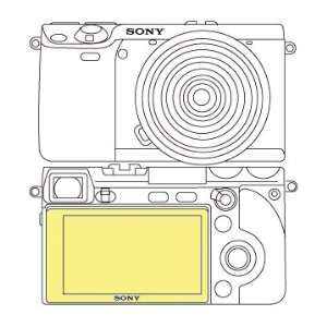  Martin Fields Overlay Plus Screen Protector (Sony NEX 7 