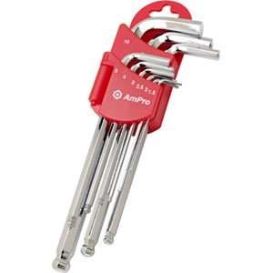   Ball Point Metric 9 Pc. Magnetic Hex Wrench Set