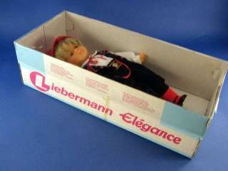 Liebermann Elegance 17 Vinyl Doll   Blonde Bavarian Boy  
