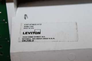 LEVITON 47603 412 4X12 TELEPHONE DISTRIBUTION BOARD  