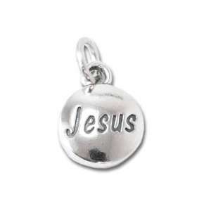    Sterling Domed Message Pendant   JESUS Arts, Crafts & Sewing