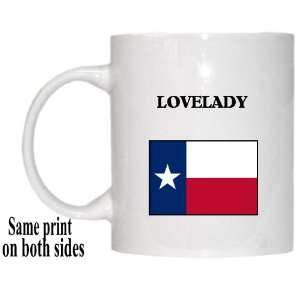  US State Flag   LOVELADY, Texas (TX) Mug 