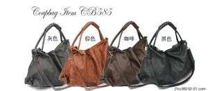 Hot Sale! New Korean style Lady Hobo PU leather handbag shoulder bag 