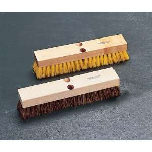  Floor Scrub/Deck Brush Wood Block 10 Plastic Bristles 