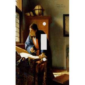 Johannes Vermeer The Geogrpaher Decorative Switchplate Cover