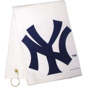 MLB NEW YORK YANKEES TEAM LOGO GOLF BAG TOWEL:  Sports 