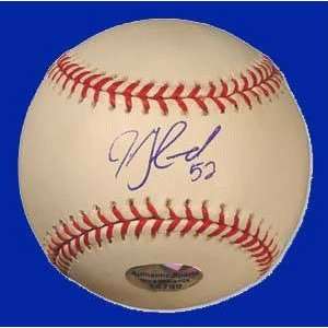  Jon Garland Autographed Baseball