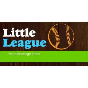  3x6 Vinyl Banner   Little League 