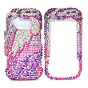  Pink with Purple and Silver Angel Wing Lg Gt365 Neon 