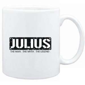 Mug White  Julius  THE MAN   THE MYTH   THE LEGEND 