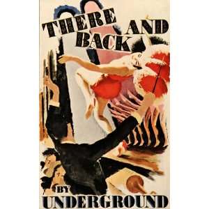  1933 Chorus Line Dancers London Underground Mini Poster 
