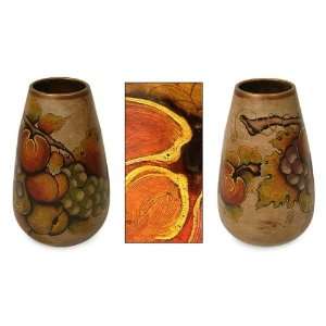 Ceramic vase, Autumn Fruit