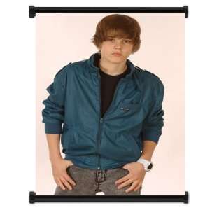  Justin Bieber Fabric Wall Scroll Poster (16 x 21) Inches 