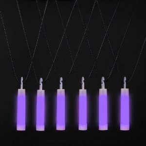   By Amscan Purple Lightstick Necklaces (12 count) 