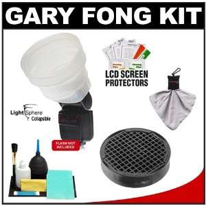  Gary Fong LightSphere Collapsible Inverted Dome Diffuser 