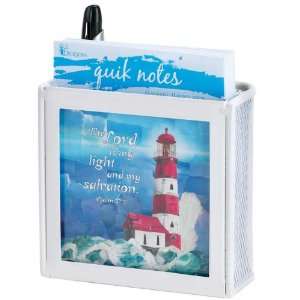  Lighthouse Inspirational Memo Holder, Quik Notes Office 