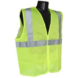  Safety Vest Green Mesh X Large