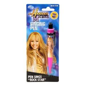  Hannah Montana Singing Pen   Rock Star: Toys & Games