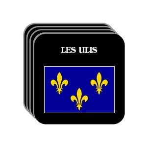  Ile de France   LES ULIS Set of 4 Mini Mousepad Coasters 