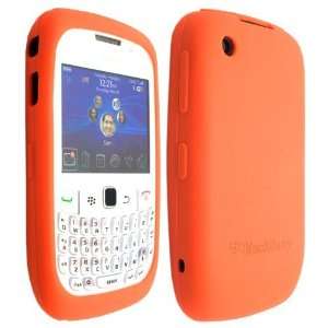 Orange Silicone Soft Skin Case Cover for RIM Blackberry Curve 2 8520 