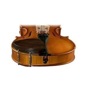 Kaufman Violin Chinrest   Rosewood   Large Plate Musical 