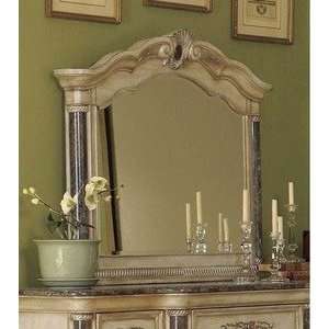 Catalina White Mirror by Homelegance 