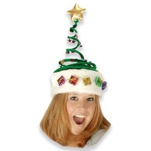  Springy Christmas Tree Holiday Hat: Home & Kitchen