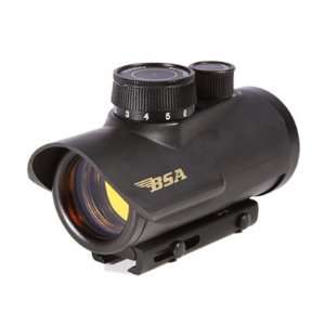 BSA 30mm Red Dot Sight, 3/8 and Weaver Mount  Sports 