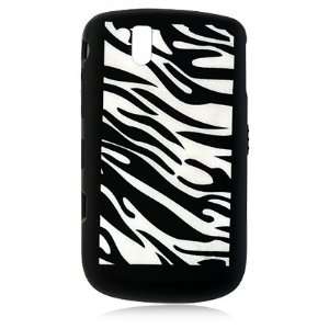  Black and White Zebra Animal Design Silicone Skin Cover 