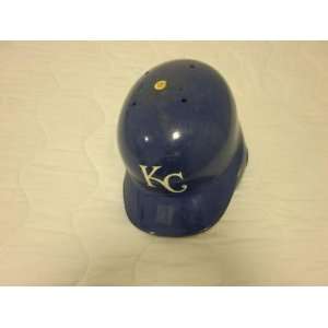  1970s Kansas City Royals Game Used Helmet Buck Martinez 