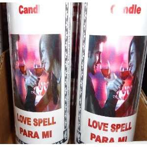    Love Spell   Para Mi Prepared 7 Day Candle 