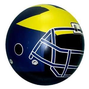   Michigan Wolverines Large Inflatable Beach Ball Toy: Sports & Outdoors