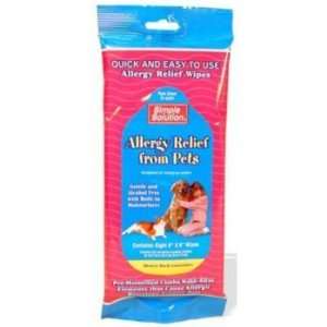  Simple Solution Allergy Relief Wipes 8 ct: Pet Supplies