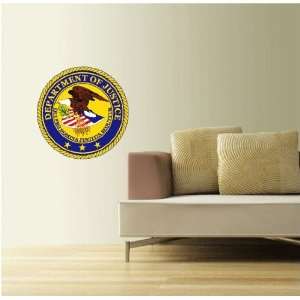  Department of Justice Seal Wall Decor Sticker 22 