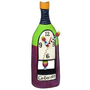  Cabernet Wine Clock Allen Studio Designs