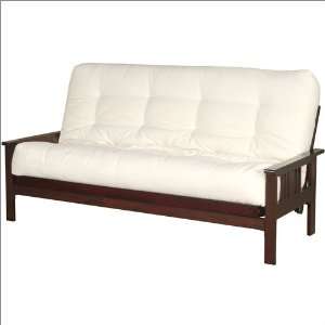  Full Hickory At Home High Point Rosewood Futon Frame and Mattress 
