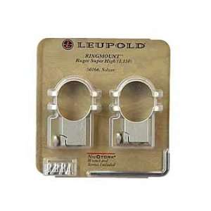 Leupold Ring Mount 1 Extra High Silver Rug M77 50mm  