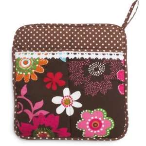 Dots and Daisies Vintage Style Potholder 