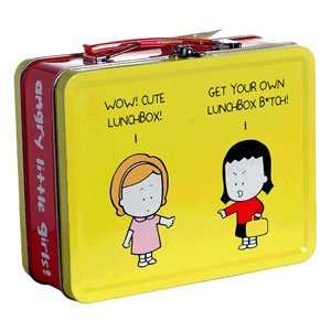  Angry Little Girls   Tin Lunchbox Toys & Games