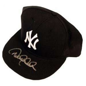 Derek Jeter Hand Signed Yankees Hat