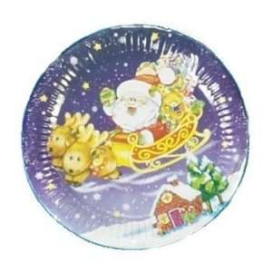 Count 9 Christmas Plates Case Pack 72   379040 