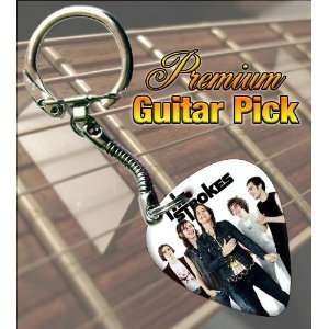  The Strokes Premium Guitar Pick Keyring Musical 