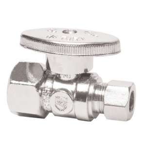 Mountain Plumbing MT412 Straight Valve with Brass Handle in Polished 