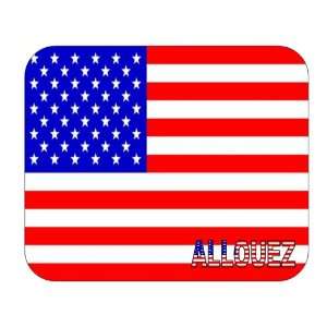    US Flag   Allouez, Wisconsin (WI) Mouse Pad 