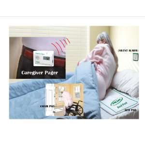   Alarm/pager with Both Bed & Chair Pads: Health & Personal Care
