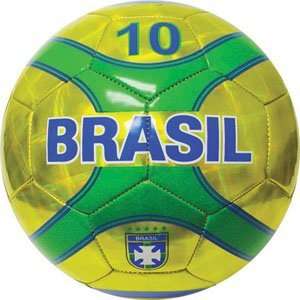  Vizari Brasil Country Yellow Soccer Balls YELLOW 4: Sports 
