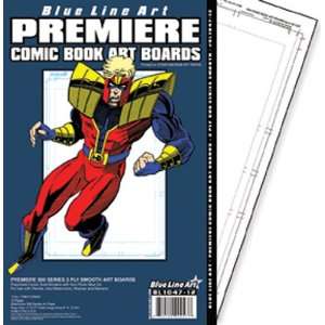  Full Trim Premiere Comic Book Art Boards 500 2ply Smooth 