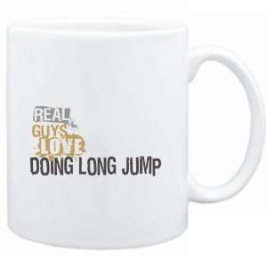   Mug White  Real guys love doing Long Jump  Sports