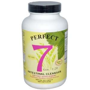  Perfect 7, Intestinal Cleanser, 500 mg, 400 Capsules 