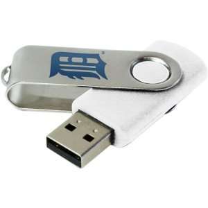   DataStick Swivel MLB Detroit Tigers 16 GB USB 2.0 Flash Drive   White